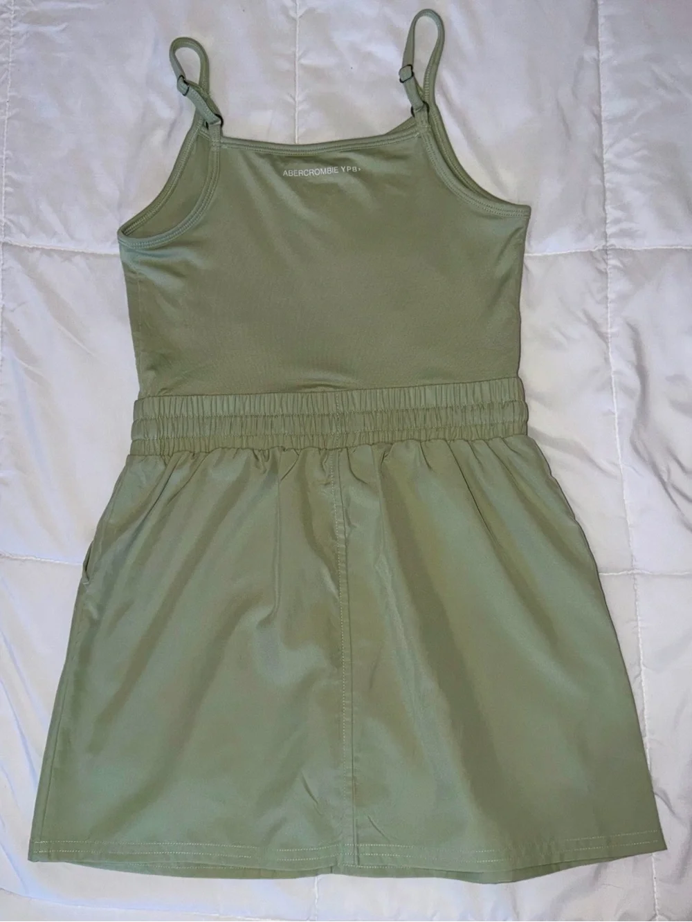 Girls Olive Green Abercrombie Dress